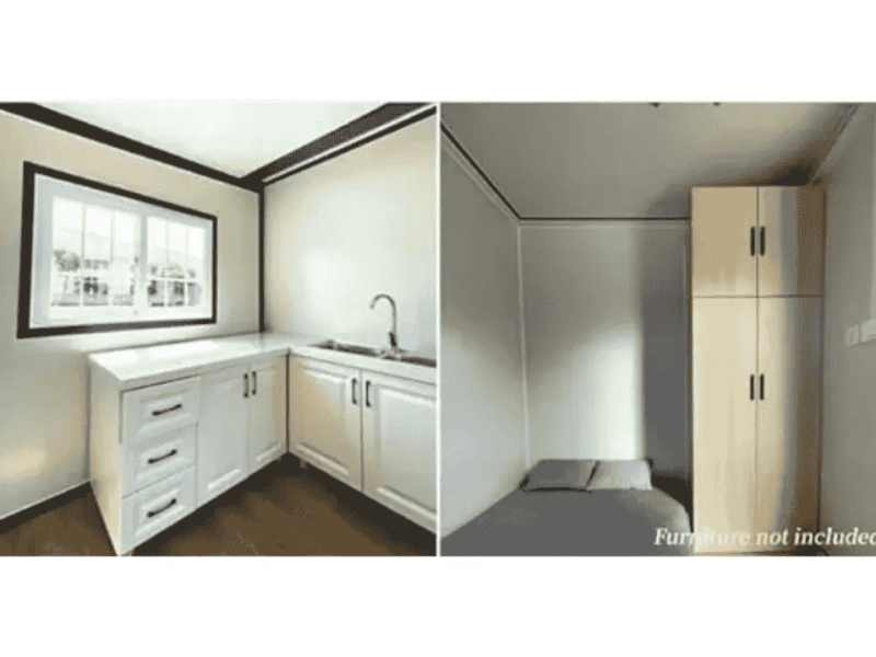 13x20ft Portable luxury Tiny House 2 bedrooms for Sale