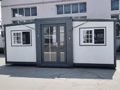 19x20ft Portable Prefab luxury Tiny House 2 bedrooms for Sale